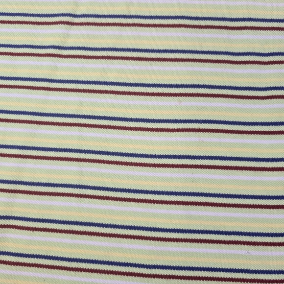 Men's Tommy Hilfiger Striped Polo Shirt - Size XL Extra Large Green - Picture 3 of 14